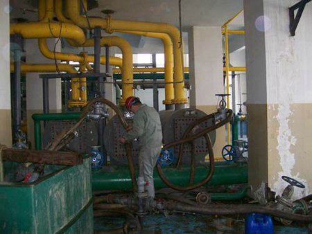 甘肃热水管道清洗工程